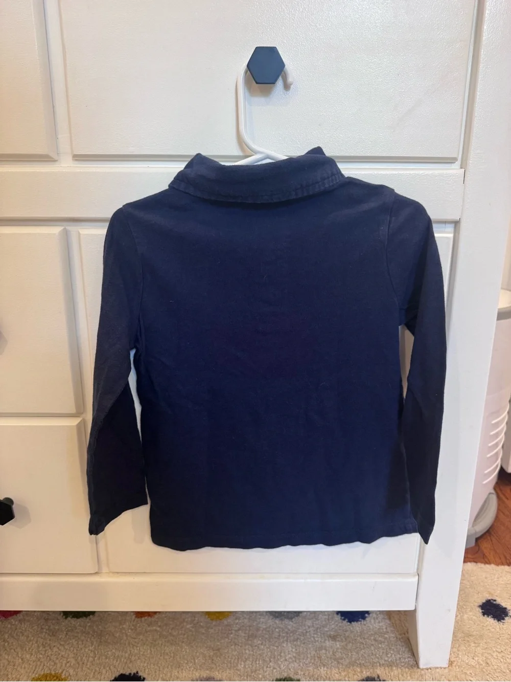 3T Old Navy Dark Blue Long-Sleeve Polo for Kids